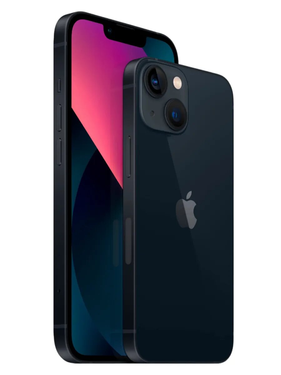 Смартфон iPhone 13 mini 256gb черный восстановленный — фото 1