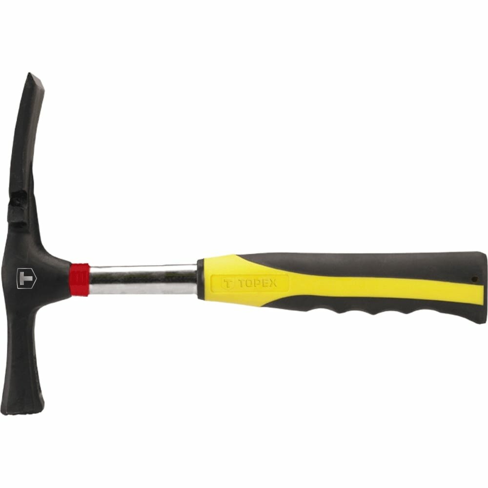 Молоток-кирочка TOPEX с двухкомпонентной рукояткой 600 г 02A625
