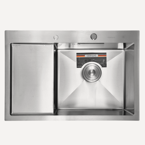 Изображение товара Кухонная мойка из нержавеющей стали Gerhans K37851-R (780х510 мм)