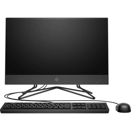 Моноблок HP 200 G4 21.5", IPS, i5-1235U,8Gb, SSD 512Gb, Iris Xe, DVD-RW, DOS (6D418EA)