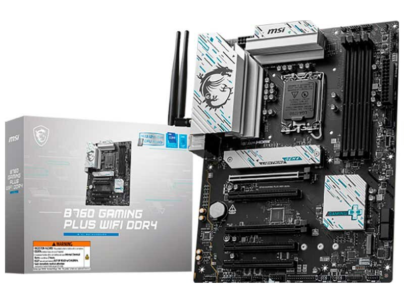 Материнская плата MSI B760 GAMING PLUS WIFI DDR4
