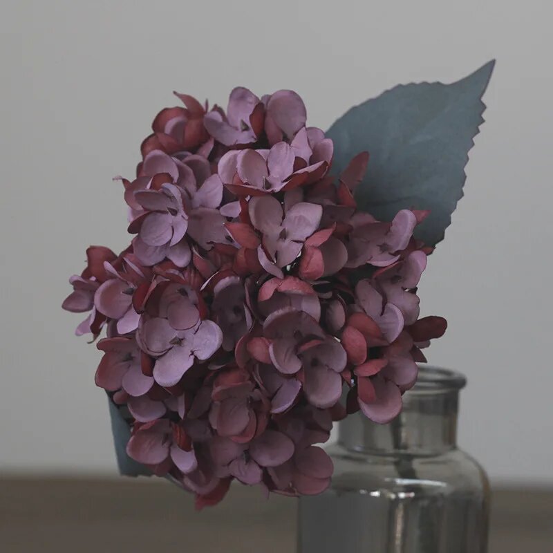 Искусственные цветы гортензии Angela flower, Сиреневый
