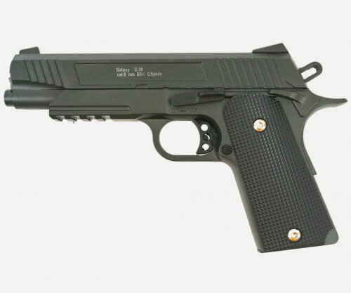 Изображение товара Пистолет пневматический Galaxy Airsoft G.38 пружинный, кал. 6мм (Colt)