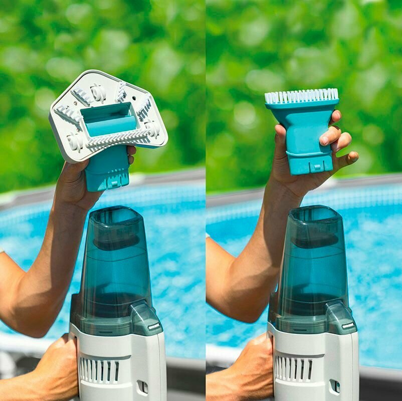 Пылесос аккумуляторный Rechargeable Pool Vacuum для бассейнов до 549 см, 28628 Intex — фото 1