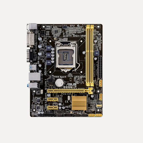 Изображение товара Материнская плата для настольного компьютера, 16 ГБ ОЗУ, материнская плата B85 для ПК, память DDR3, комплект материнской платы LGA 1150, интерфейс USB3.0, SATA3.0, VGA, двухканальный