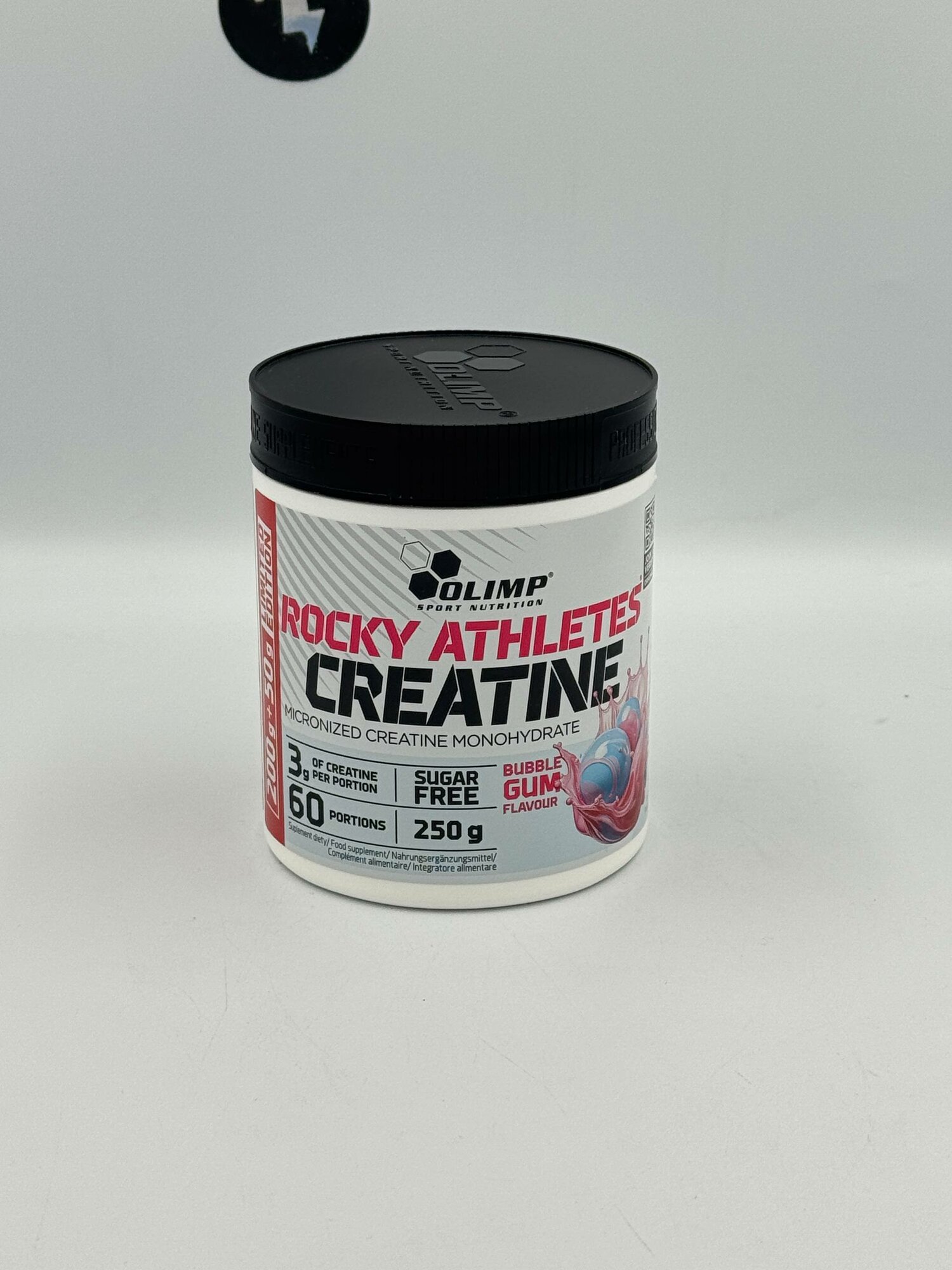 Olimp Creatine, 250 гр, вкус Баблгам креатин моногидрат для роста — фото 1
