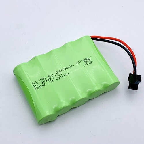 Аккумулятор Ni-Mh 6v 2400mah форма Flatpack разъем YP