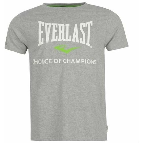 Футболка Everlast, хлопок, размер S, серый