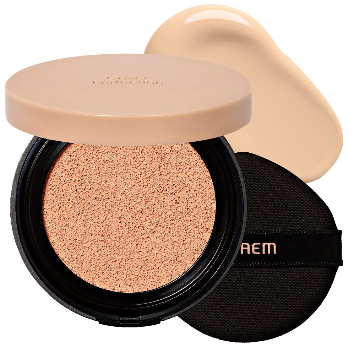 Консилер-кушон The Saem Cover Perfection Concealer Cushion 1.5 Natural Beige