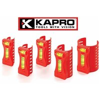 Набор уровней всех видов и типоразмеров труб (5 штук) KAPRO 350
