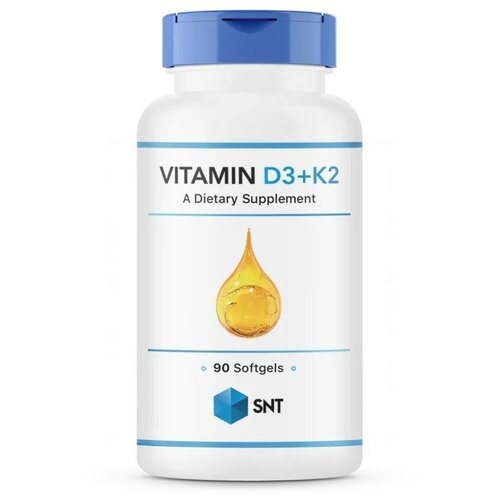 SNT Vitamin D-3+K2 2000+45 (90 капс.) (б/х)