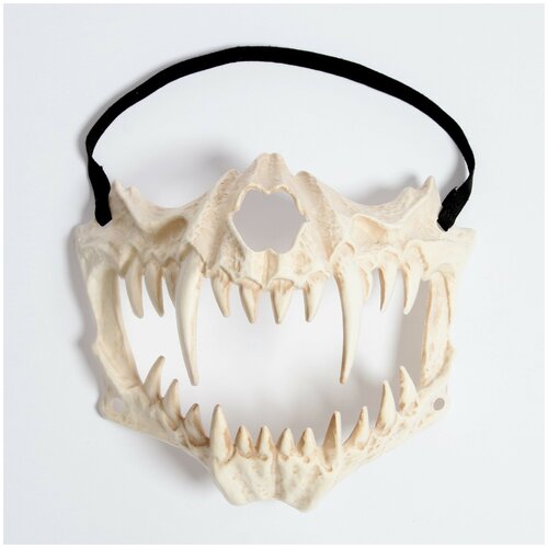 фото Карнавальная маска "челюсти" gold market