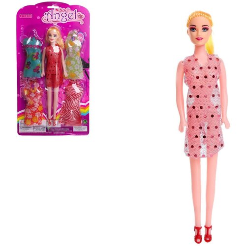 Кукла-модель «Оля» с набором платьев, микс