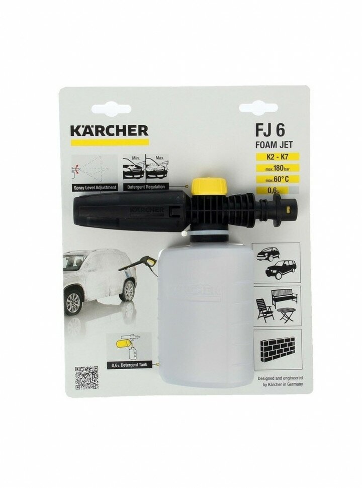 Сопло пенное Karcher FJ6, 0.6 л - фотография № 18