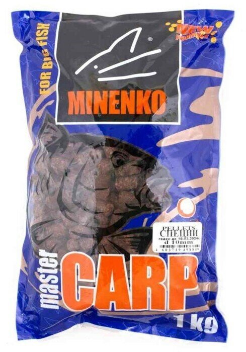 MINENKO Пеллетс MINENKO Master Carp, Специи, 10 мм, 1 кг