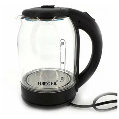 Чайник электрический стекляный HAEGER HG-7839 2л 169000₽