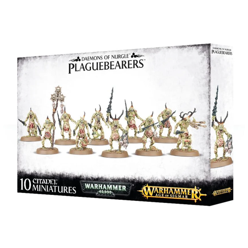 Набор миниатюр для настольной игры Warhammer Age of Sigmar - Maggotkin of Nurgle: Plaguebearers