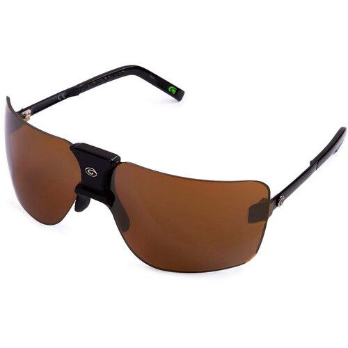 Солнцезащитные очки Gargoyles, овальные, оправа: металл, зеркальные