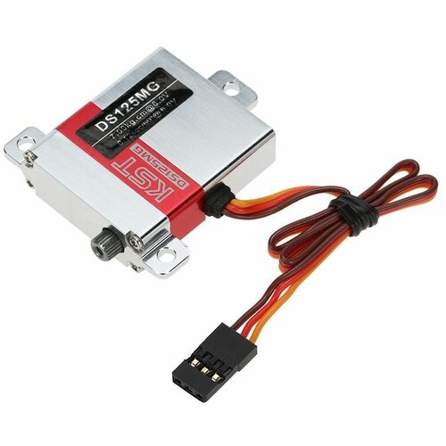 Цифровой мини сервопривод KST DS125MG с металлическим редуктором