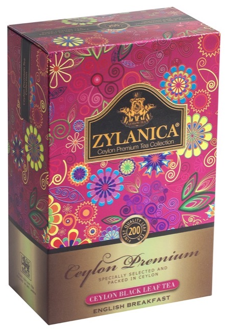 Чай черный ZYLANICA / Зеланика Ceylon Premium Collection Английский завтрак 100 гр.