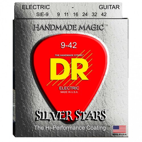 DR SIE-9 SILVER STARS Струны для электрогитары