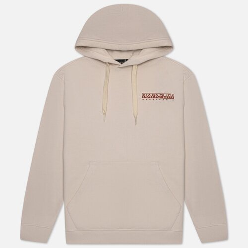 Мужская толстовка Napapijri Quito Hoodie бежевый, Размер S