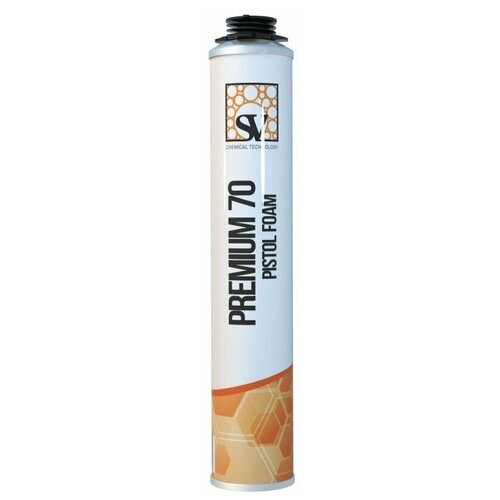 Профессиональная монтажная пена SV PREMIUM 70 всесезонная 870 мл 1020 г 760₽