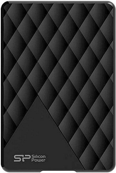 Внешний жесткий диск 2Tb Silicon Power Diamond D06 Black (SP020TBPHDD06S3K)