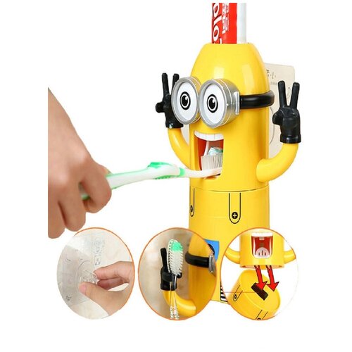 Держатель зубных щеток и дозатор пасты 