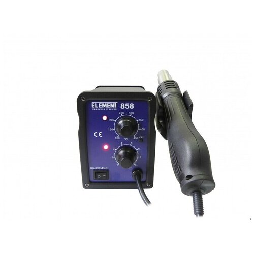 Паяльный фен термофен термовоздушный фен Element 858 аналоговый регулятор 298900₽