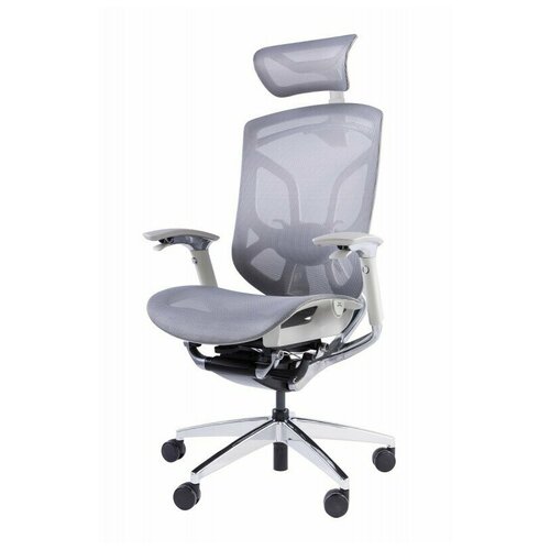 Премиум эргономичное кресло GT Chair Dvary X, серый