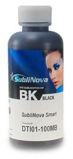 Чернила InkTec Epson SubliNova Smart сублимационные Black 100ml