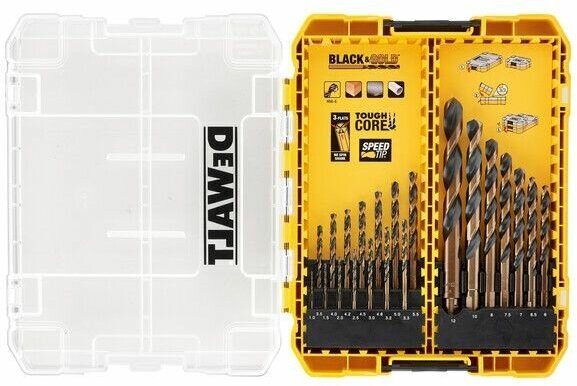 Набор сверл DEWALT DT70755 по металлу 21 шт. HSS-R