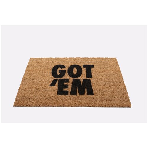 Ковёр Kicks Place GOT 'EM коврик для кроссовок и обуви придверный комнатный 40 см на 60 см подарок