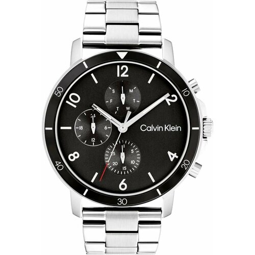 Наручные часы CALVIN KLEIN Швейцарские наручные часы Calvin Klein 25200067, серебряный