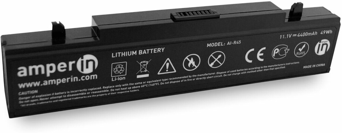 Аккумулятор Amperin для Samsung R610 11.1V (4400mAh)