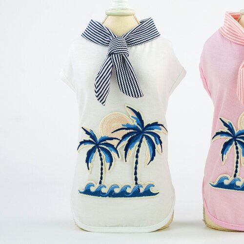 Майка «Sea Palm» белый