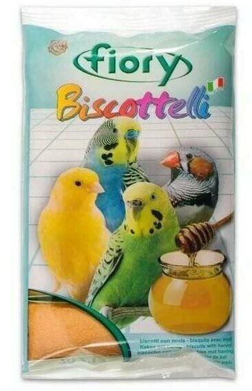 Лакомство для птиц Fiory Biscottelli с медом, 35 г (02000)