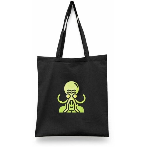 фото Сумка шоппер каждому своё, черный