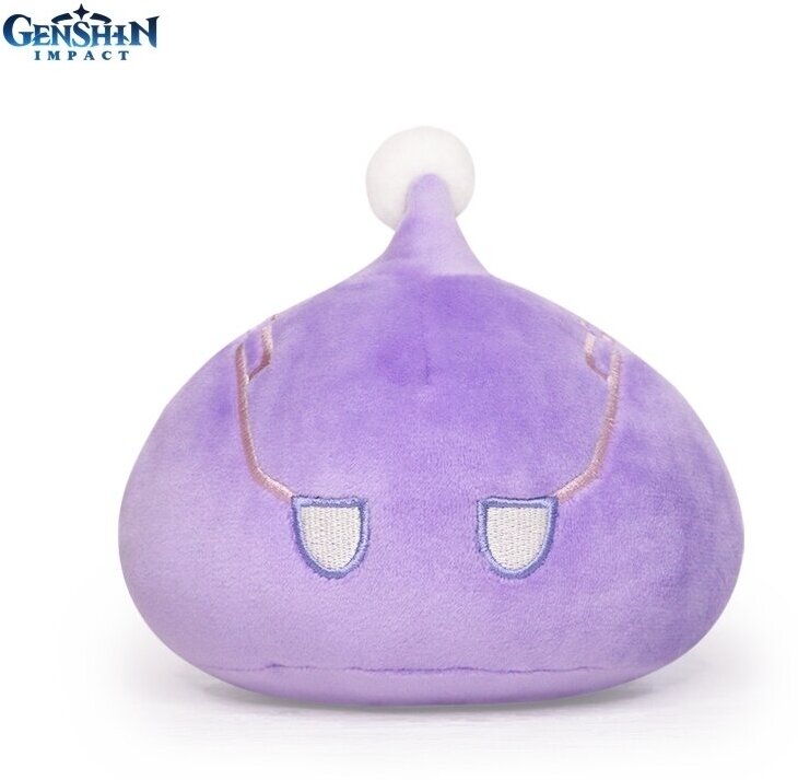 Плюшевая игрушка Genshin Impact Геншин Импакт Slime Plush Toy Electro Slime Plush 6974696610604