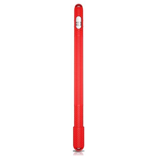 Силиконовый чехол GSMIN Pens для Apple Pencil 1 (Красный)