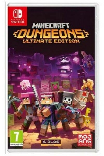 Minecraft Dungeons Ultimate Edition (русские субтитры) (Nintendo Switch)