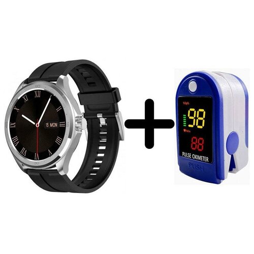 Умные часы BandRate Smart BRSF10SB-SET2 с пульсометром музыкой измерением скорости 1120000₽