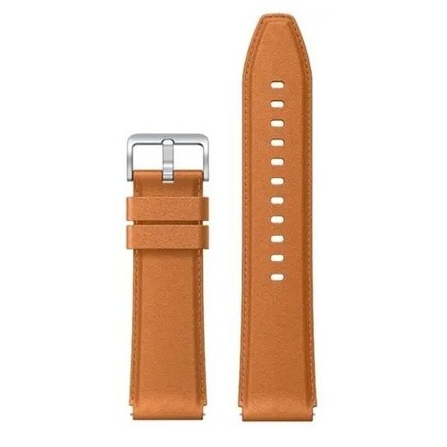 Ремешок Xiaomi для смарт-часов Watch S1 Strap Leather, коричневый (RU)
