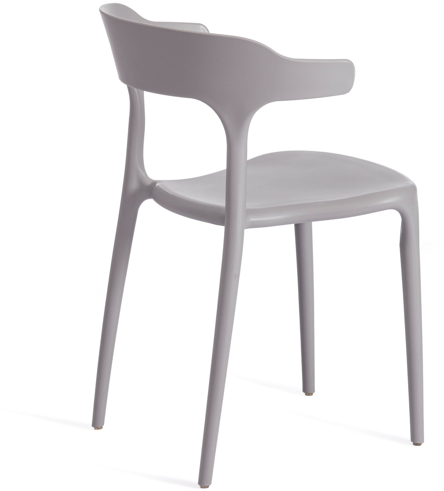 Комплект стульев для кухни TetChair TON (mod. PC36), 4шт., пластик, тёмно-серый - фотография № 5