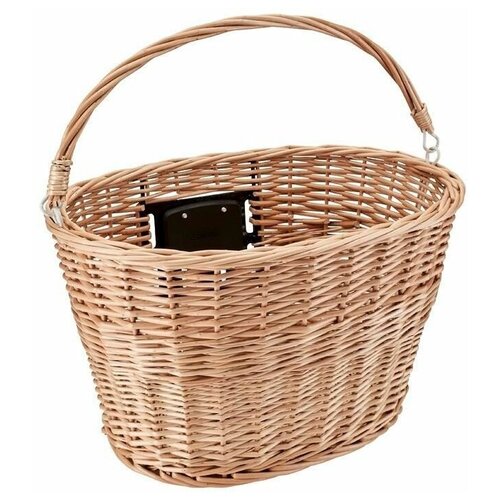 фото Велосипедная корзина electra q/r wicker basket natural