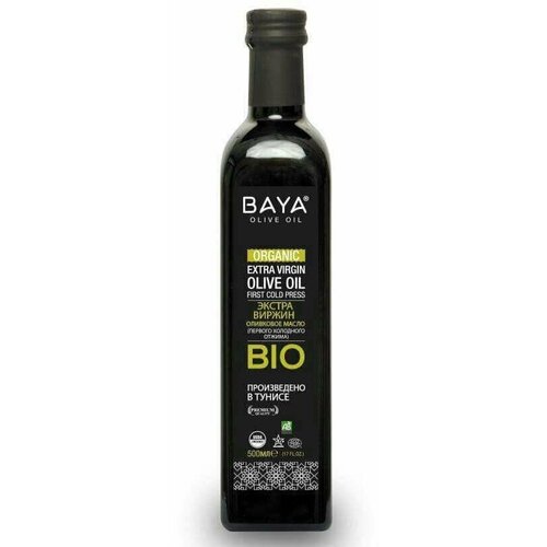 Масло оливковое Baya Extra Virgin нерафиноваронное, 500 мл