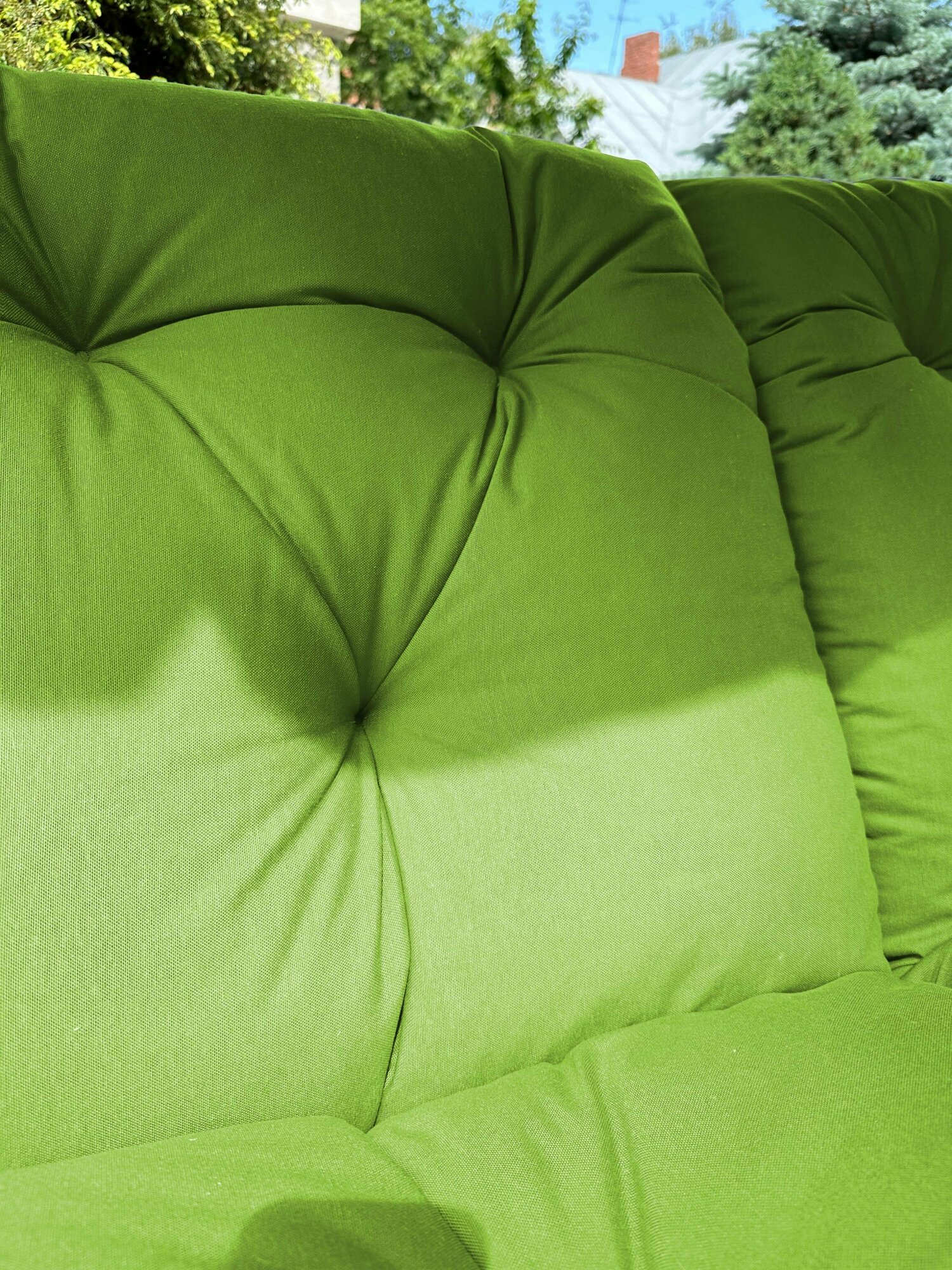 Подушка для садовых качелей, дивана, сидушка Билли - фотография № 3