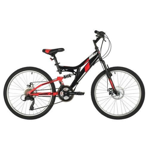 FOXX Велосипед 24 Foxx Freelander, цвет чёрный, размер рамы 14 велосипед foxx freelander 24 оранжевый