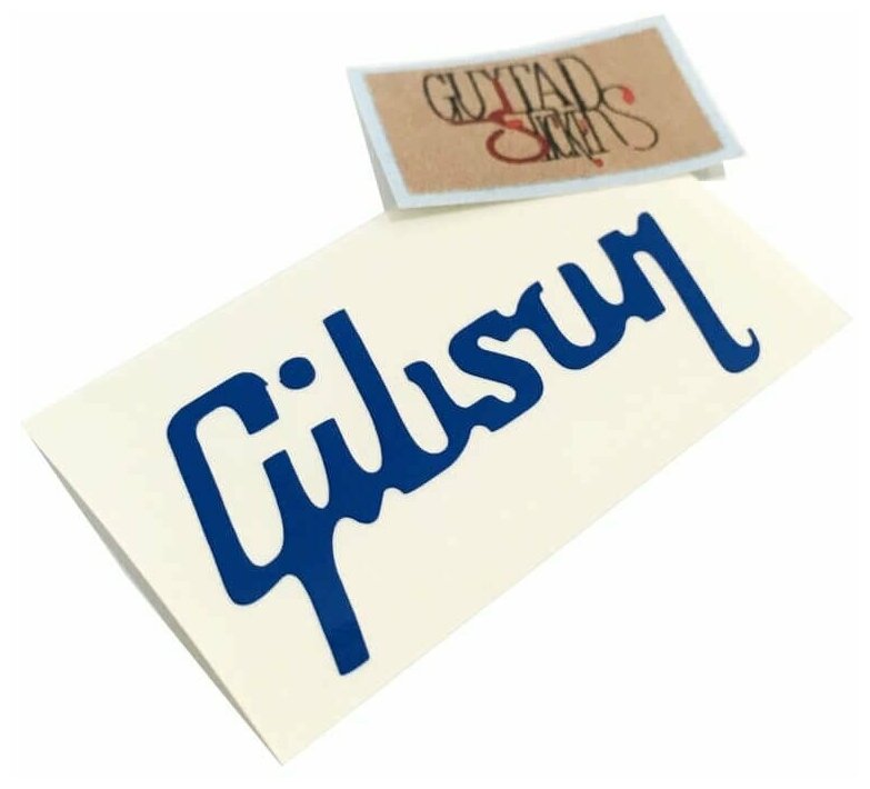 Наклейка на гриф гитары "Gibson"